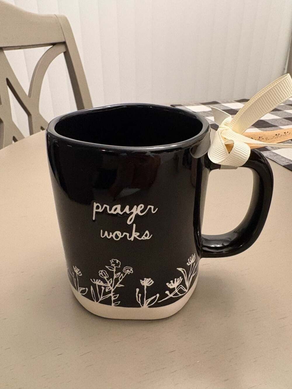 Rae Dunn Artisan Collection by Magenta Prayer Works Floral Coffee Mug